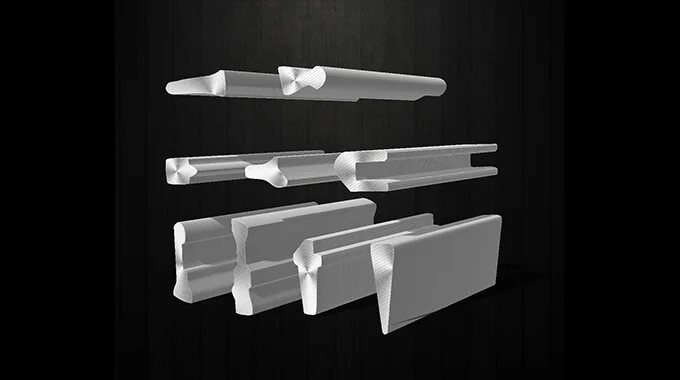 Filtre ele kafesi destek çerçevesi için üçgen kesitli özel profil tel product image